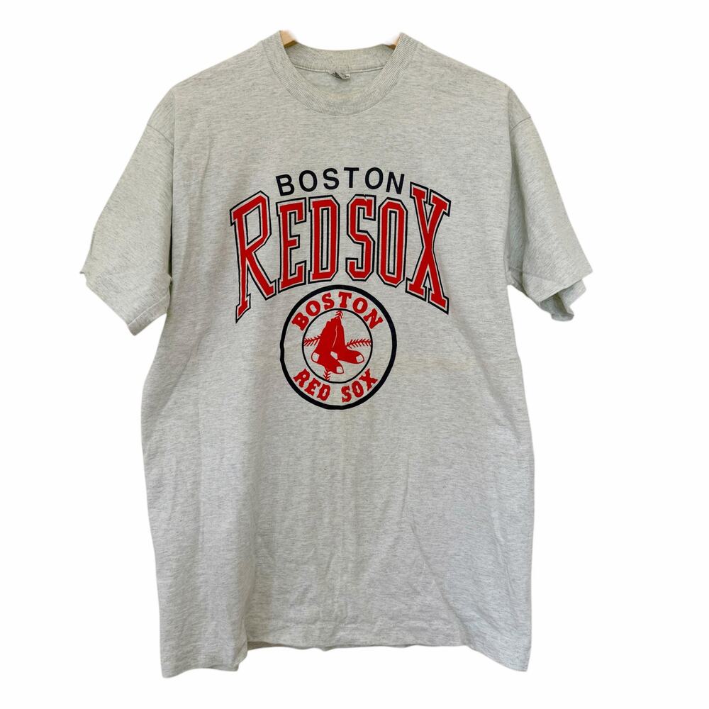 Vintage Single Stitch Boston Red Sox Short Sleeve T Shirt Sz XL